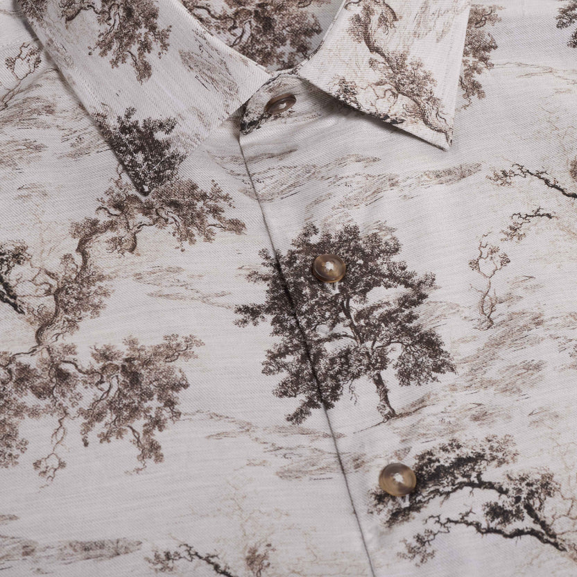Julian Nature Toile De Jouy Shirt