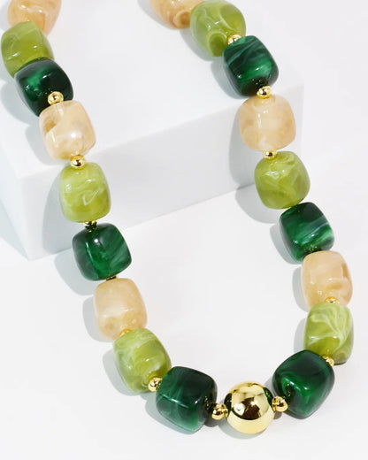 Lumi Green Necklace