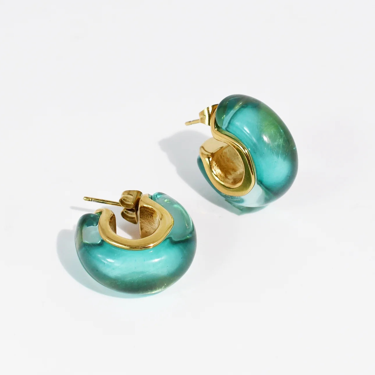 Candy Teal Hoop