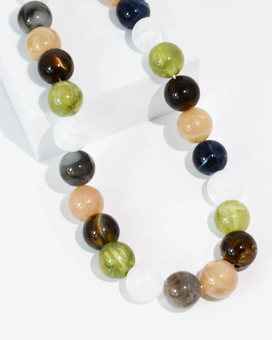 Olive Mix Necklace