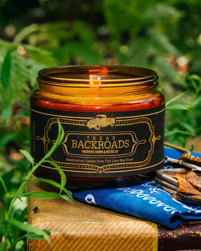 Texas Backroads Candle 16 Oz