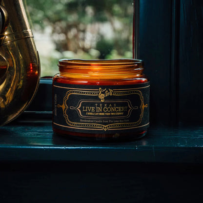Live In Concert Candle 16 Oz