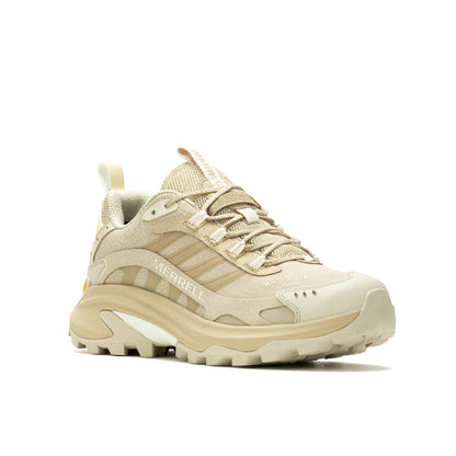 Moab Speed 2 GTX W - Khaki beige and green hiking shoe with sturdy grip by MERRELL Women’s Shoes HCO