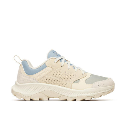 Tempo Sol W - Talc hiking shoe in beige with breathable mesh, durable and eco-friendly by MERRELL