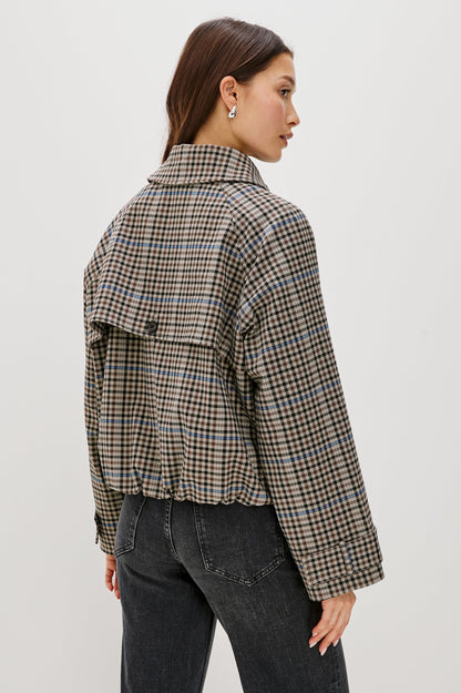 Jett Jacket - Mocha Check