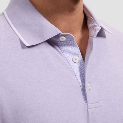 SS 3 Btn Performance Polo - Lavender