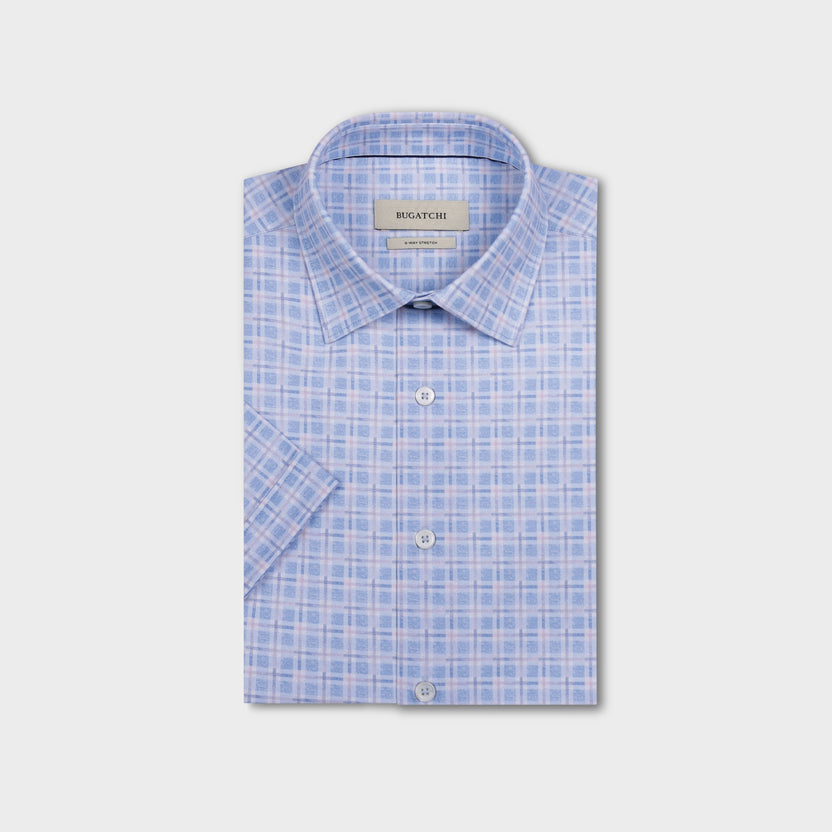 Ooohcotton Miles SS Shirt - Air Blue