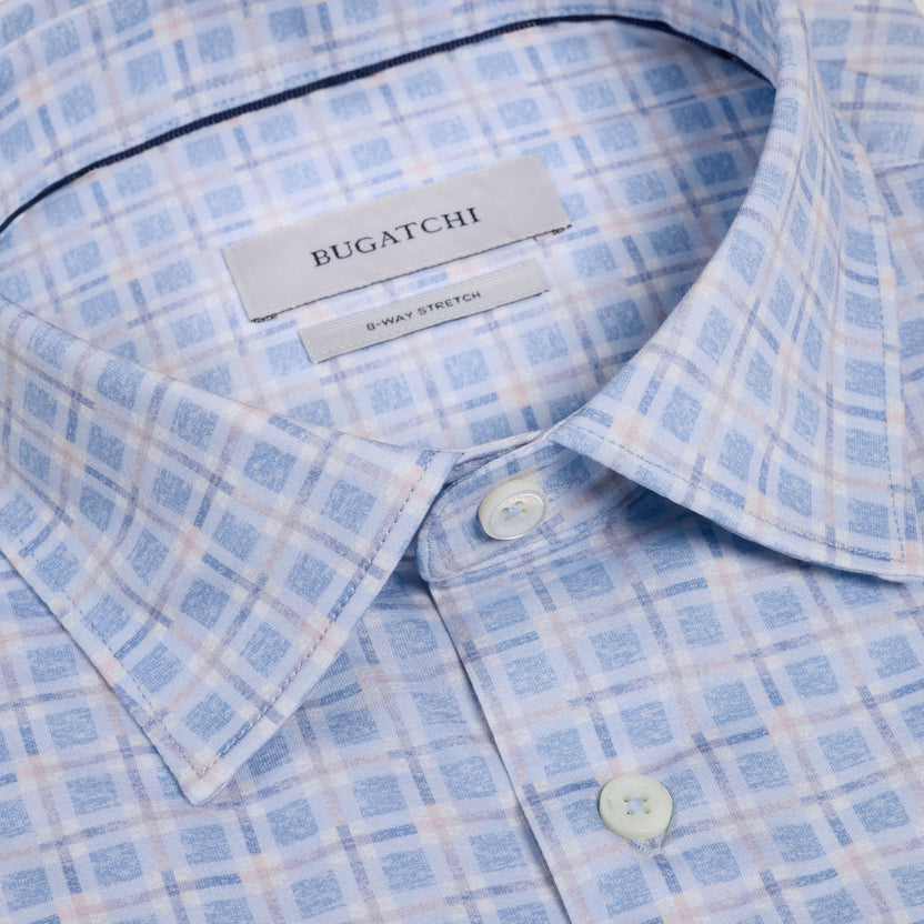 Ooohcotton Miles SS Shirt - Air Blue
