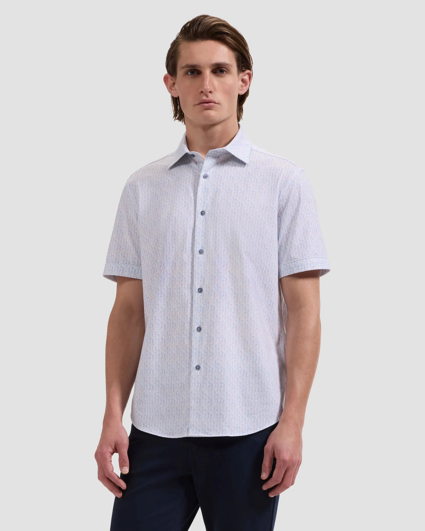 Ooohcotton Miles SS Shirt - Dusty Pink