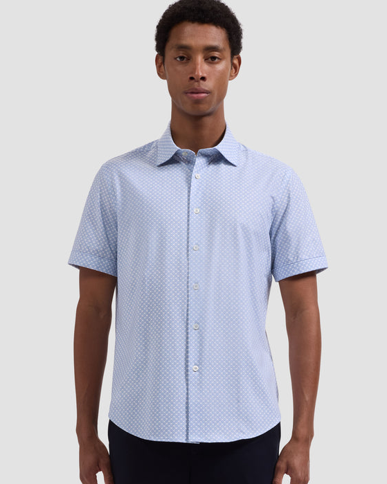 Ooohcotton Miles SS Shirt - Classic Blue
