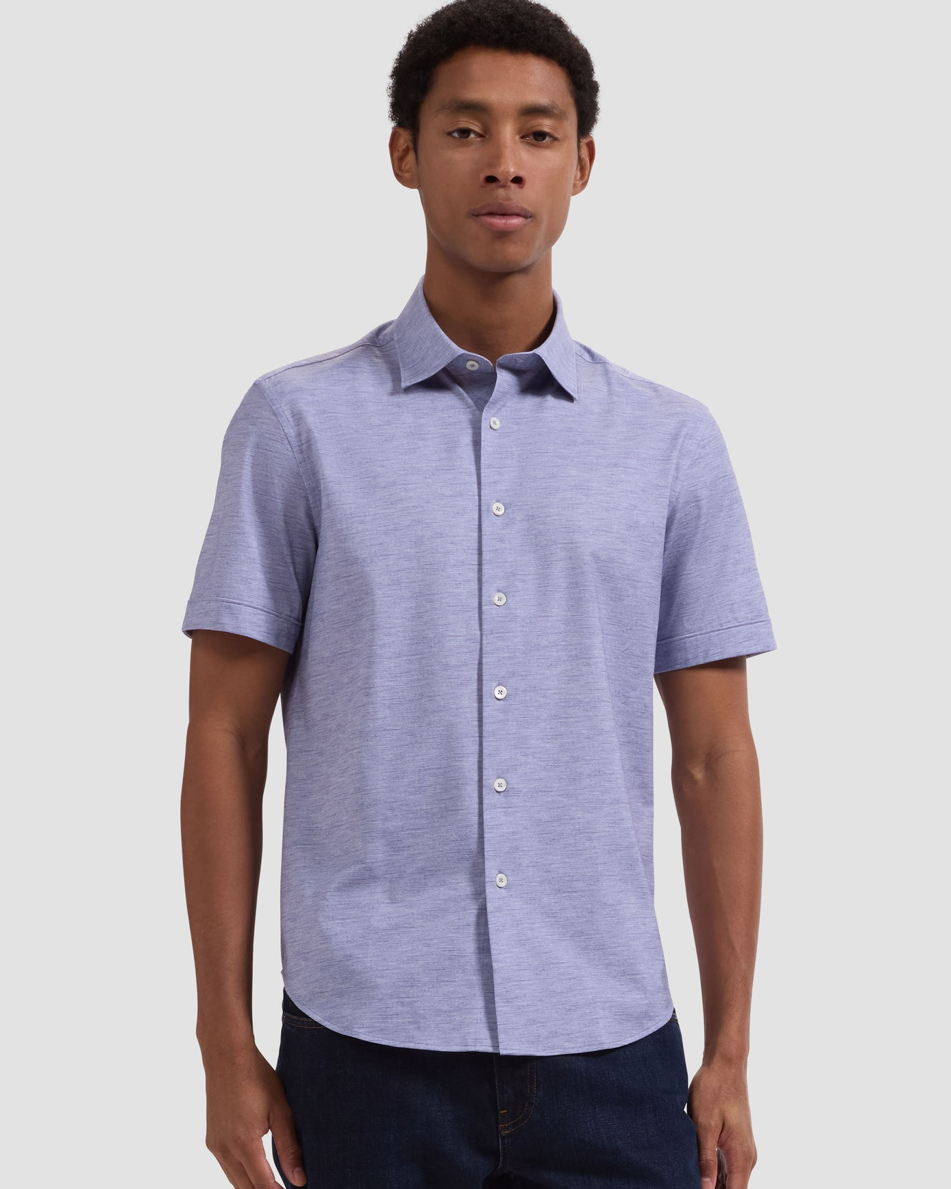 Ooohcotton Miles SS Shirt - Orchid