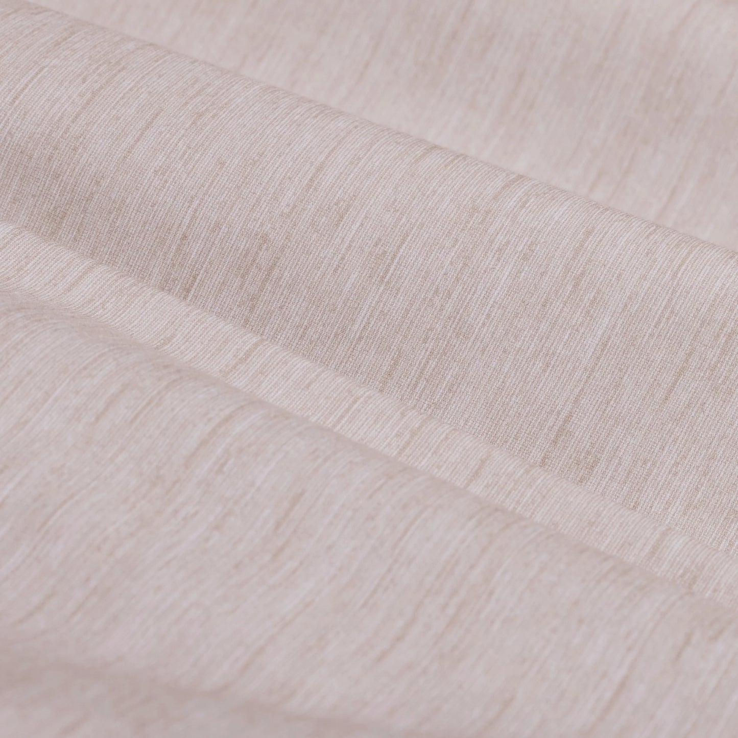 Miles OoohCotton® Melange Short-Sleeve Shirt - Sand fabric detail in breathable beige by BUGATCHI