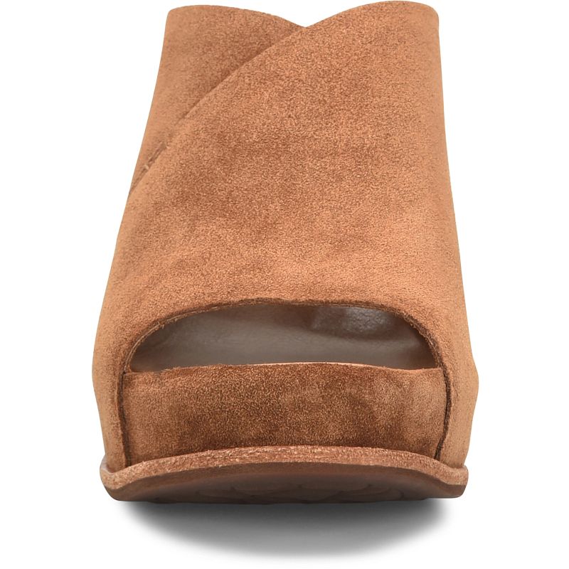Stowe - Brown Suede