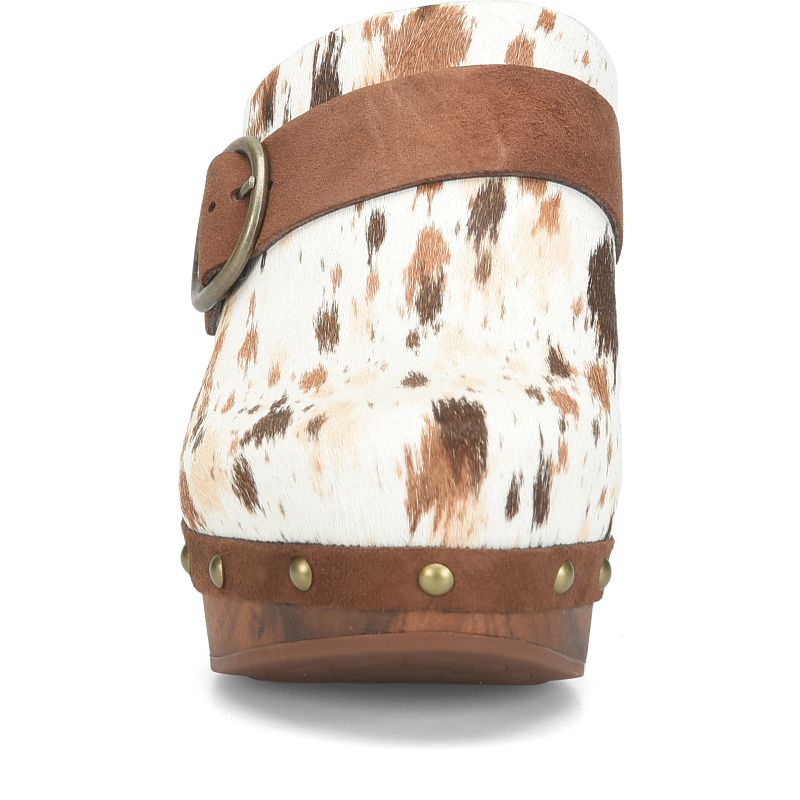 Gemini - White Multi Calf Hair