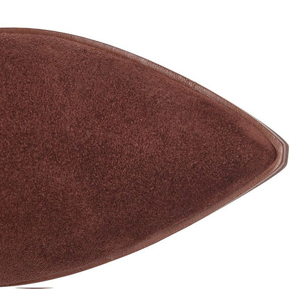 Darlene - Burgundy Suede