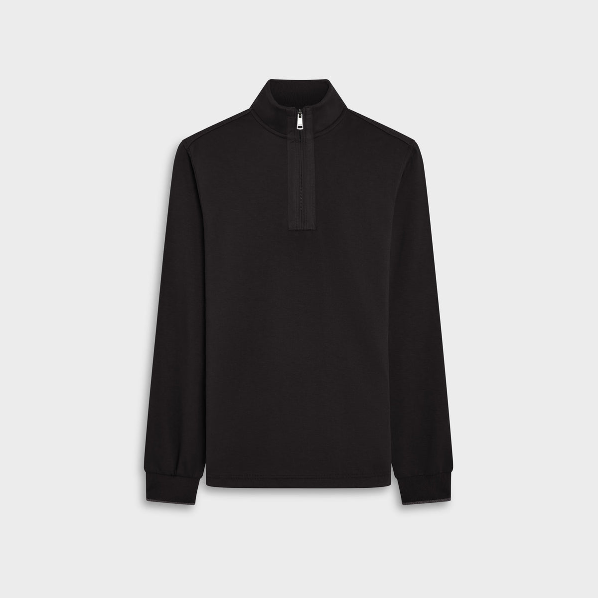 Soft Touch Solid Quarter-Zip Pullover