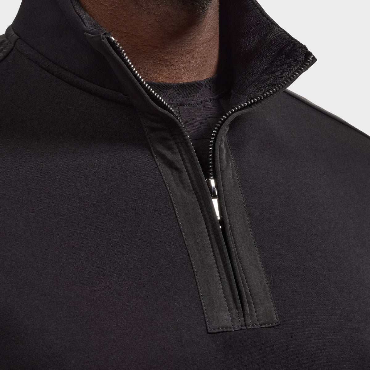 Soft Touch Solid Quarter-Zip Pullover