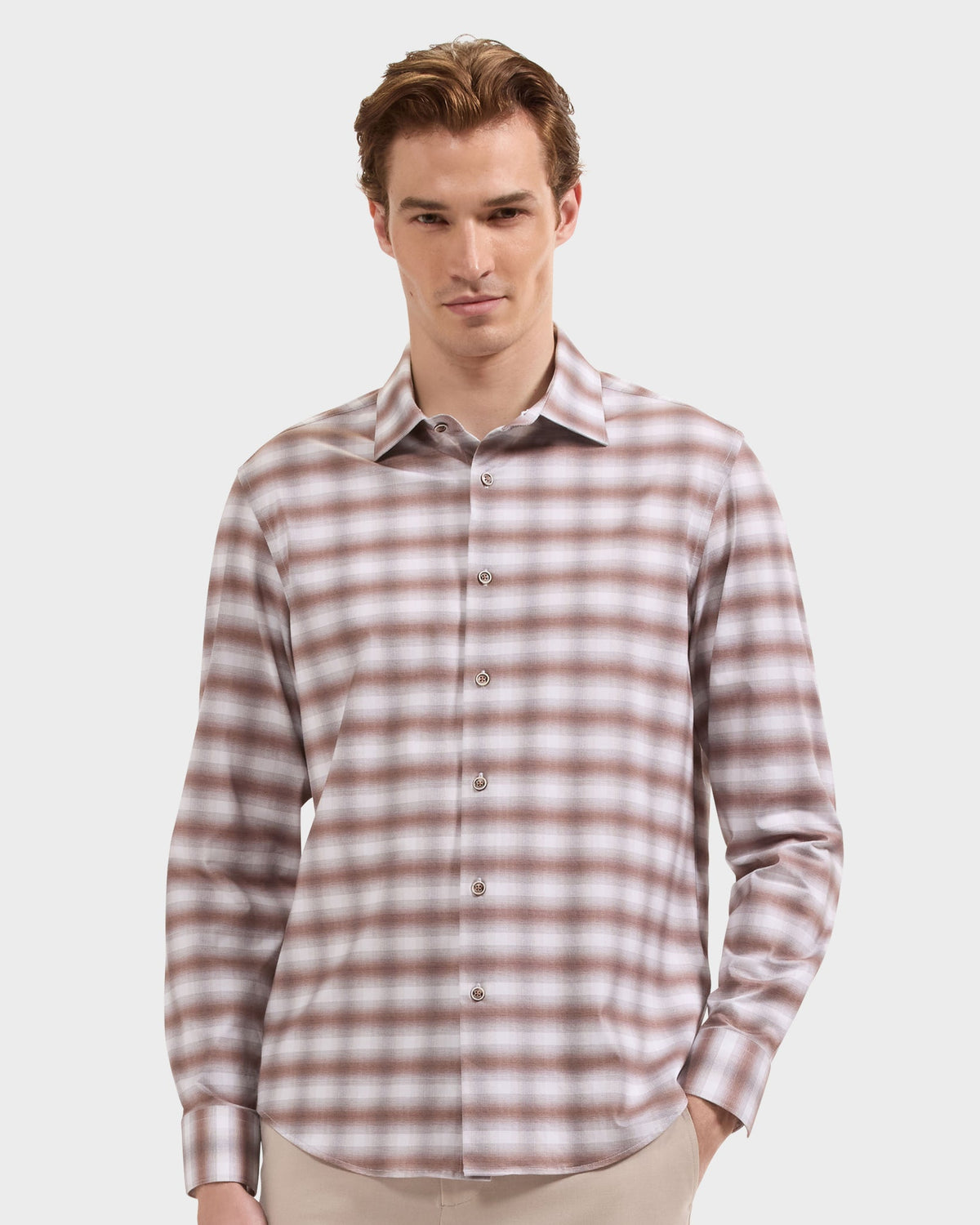 James OoohCotton Plaid Shirt - Sienna