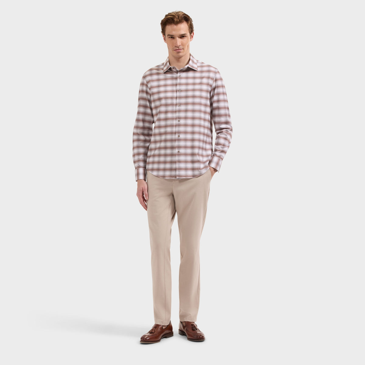 James OoohCotton Plaid Shirt - Sienna