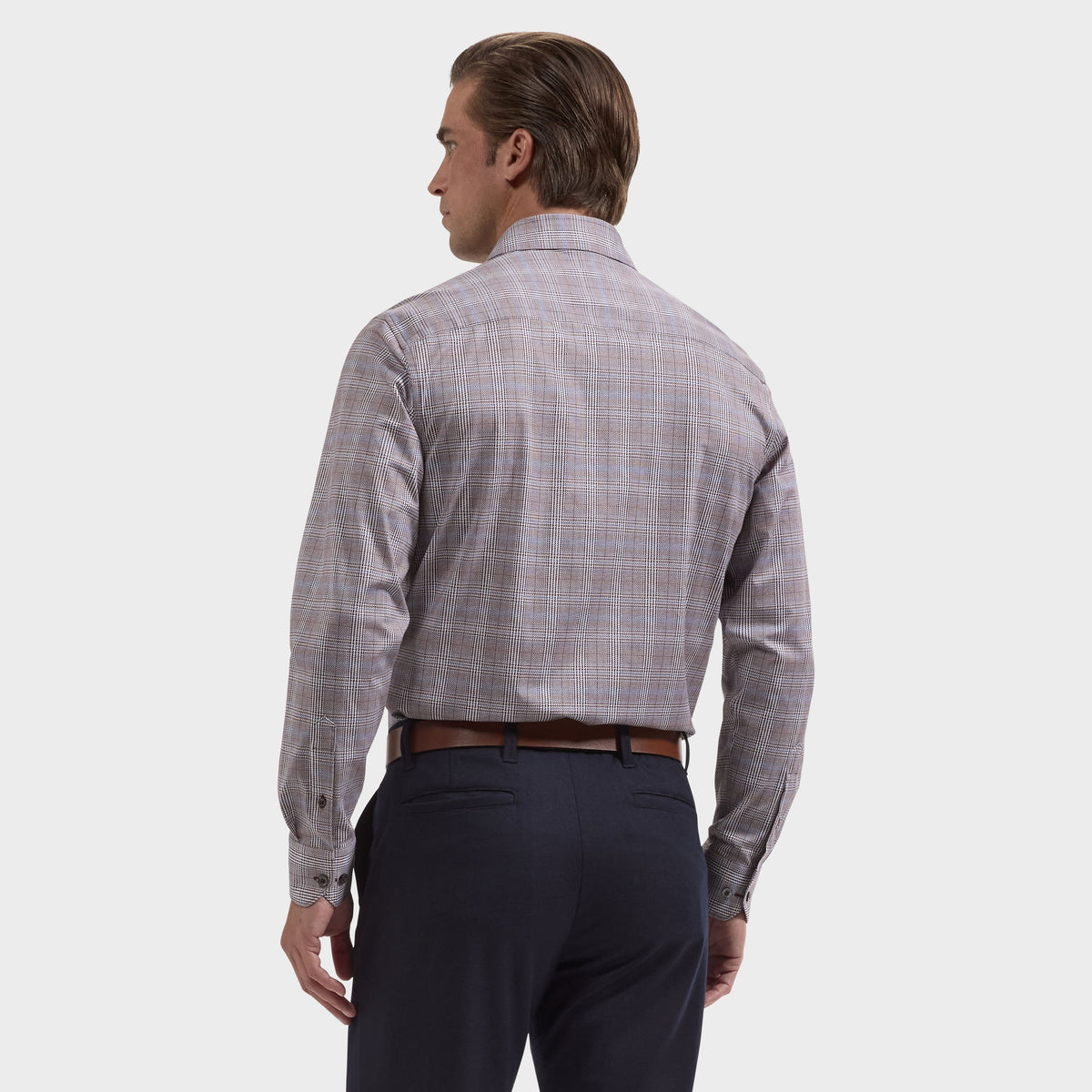 James OoohCotton Plaid Shirt - Burgundy