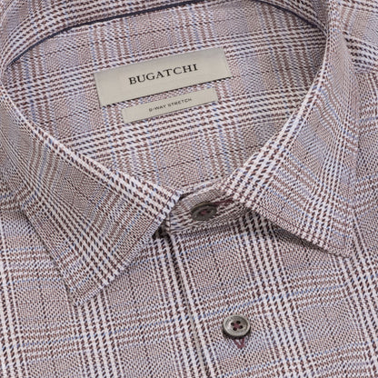 James OoohCotton Plaid Shirt - Burgundy
