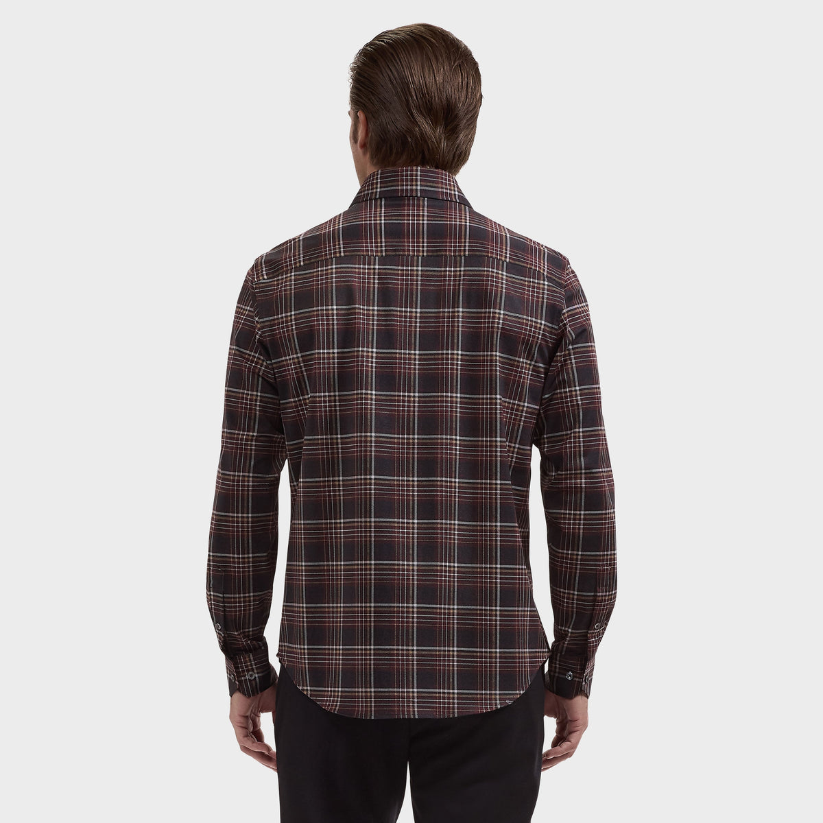 Devon OoohCotton Plaid Shirt - Burgundy