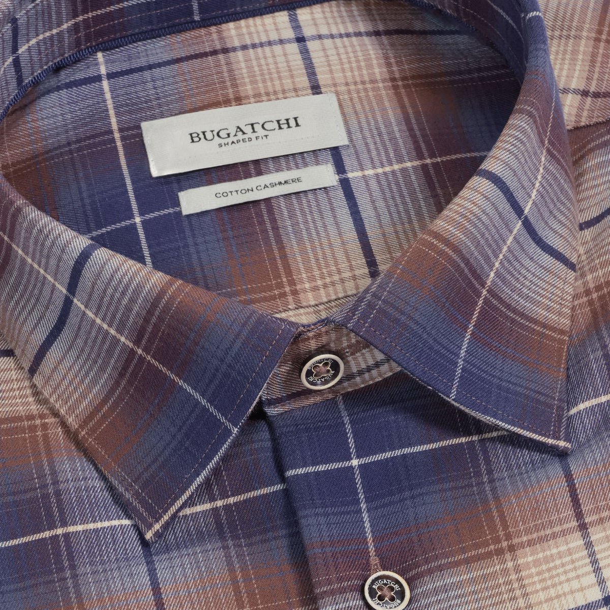 Julian Plaid Shirt - Tobacco