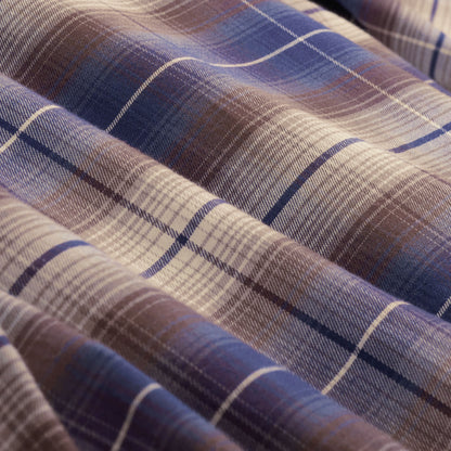 Julian Plaid Shirt - Tobacco