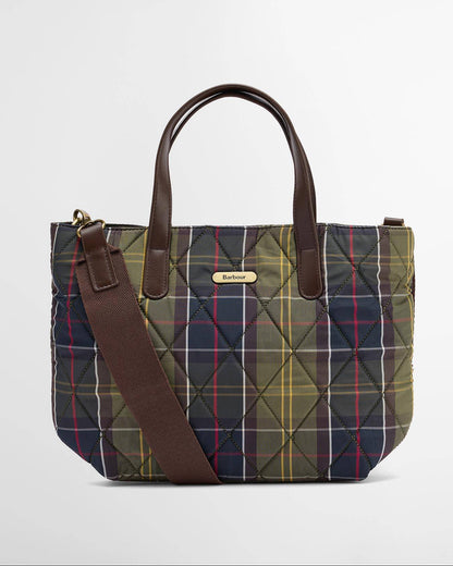 Mini Quilted Tote Bag - Classic Tartan
