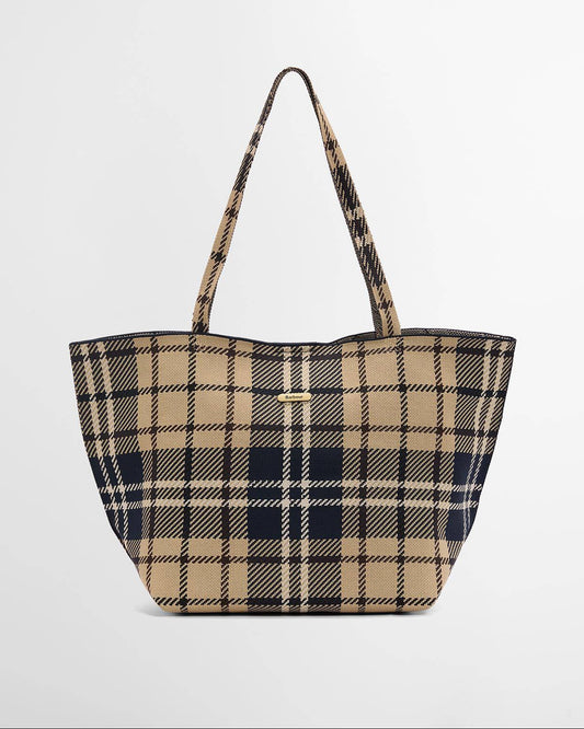 Layla Tartan Large Tote Bag - Birchwood Dress Tartan