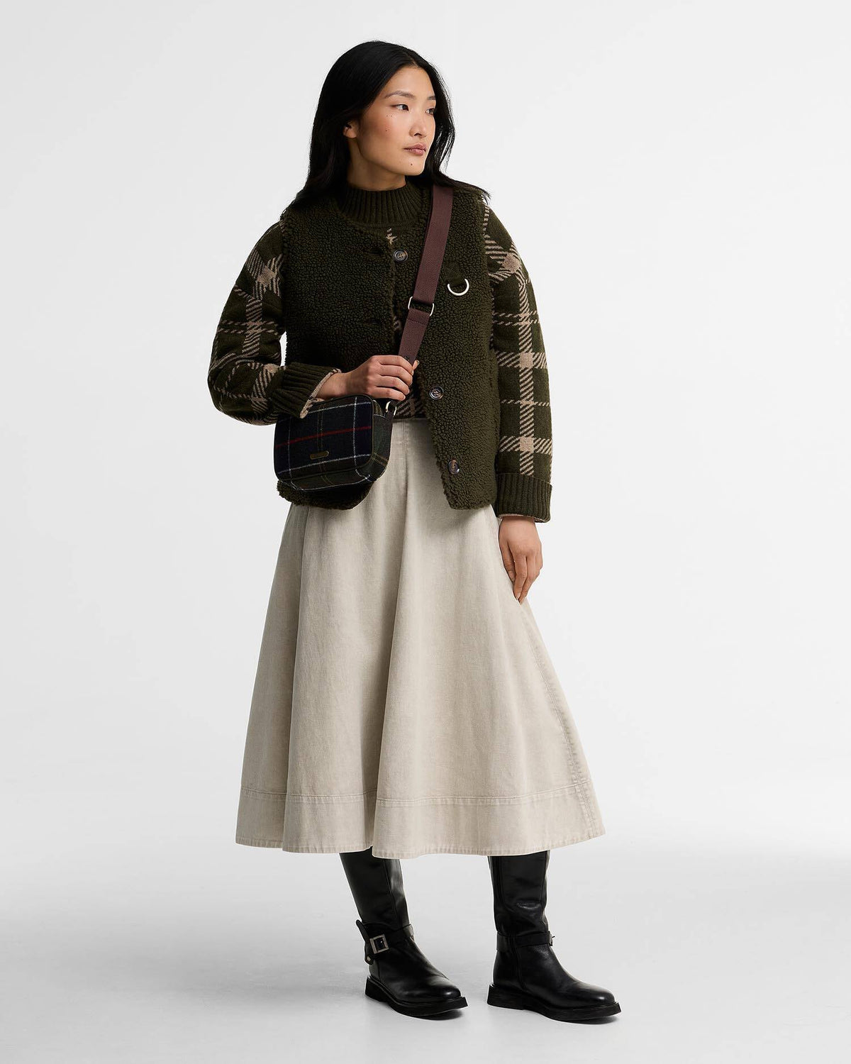 Contin Tartan Mini Crossbody Bag - Classic Tartan