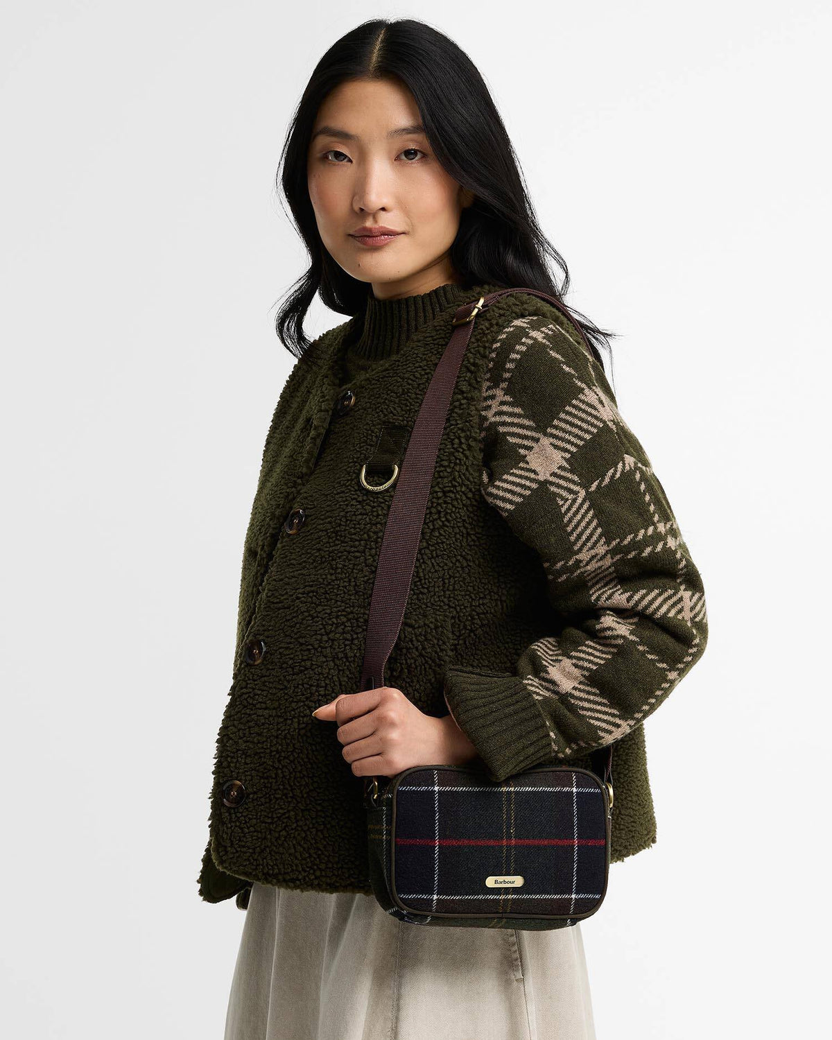 Contin Tartan Mini Crossbody Bag - Classic Tartan
