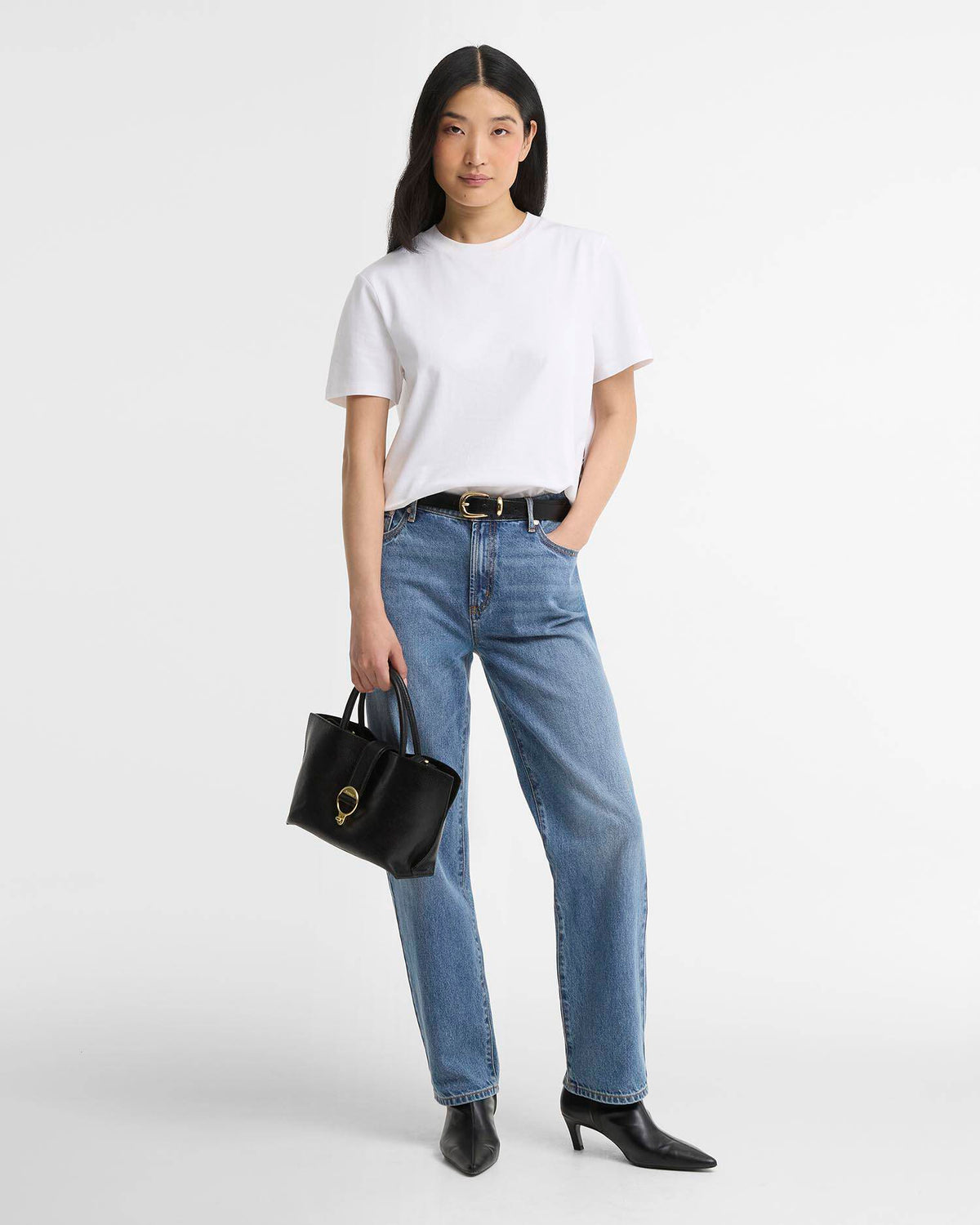 Alder Mini Leather Tote Bag