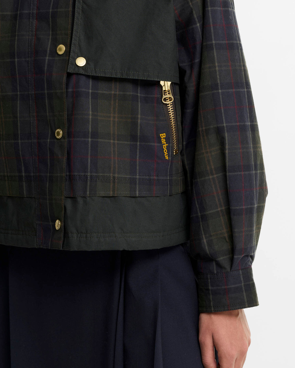 Truro Casual Jacket - Shadow Classic/Dk Fern/Mixed Tartan