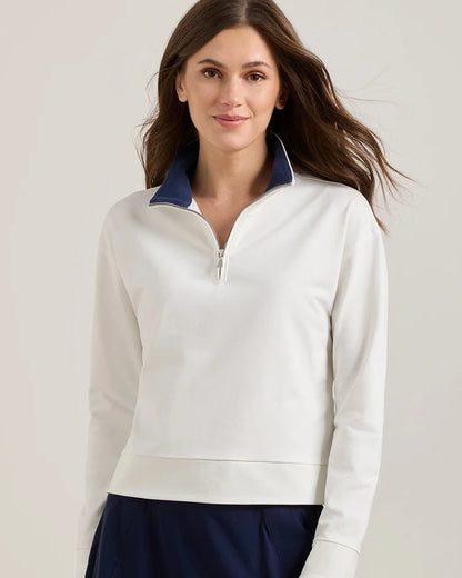 Coolspun Lite Cotton Quarter-Zip Pullover