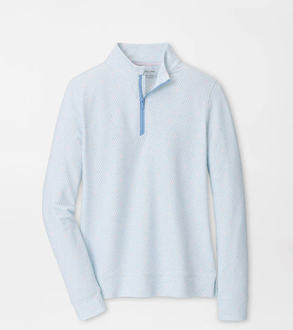 Perth Courtside Charm Printed Performance Quarter-Zip