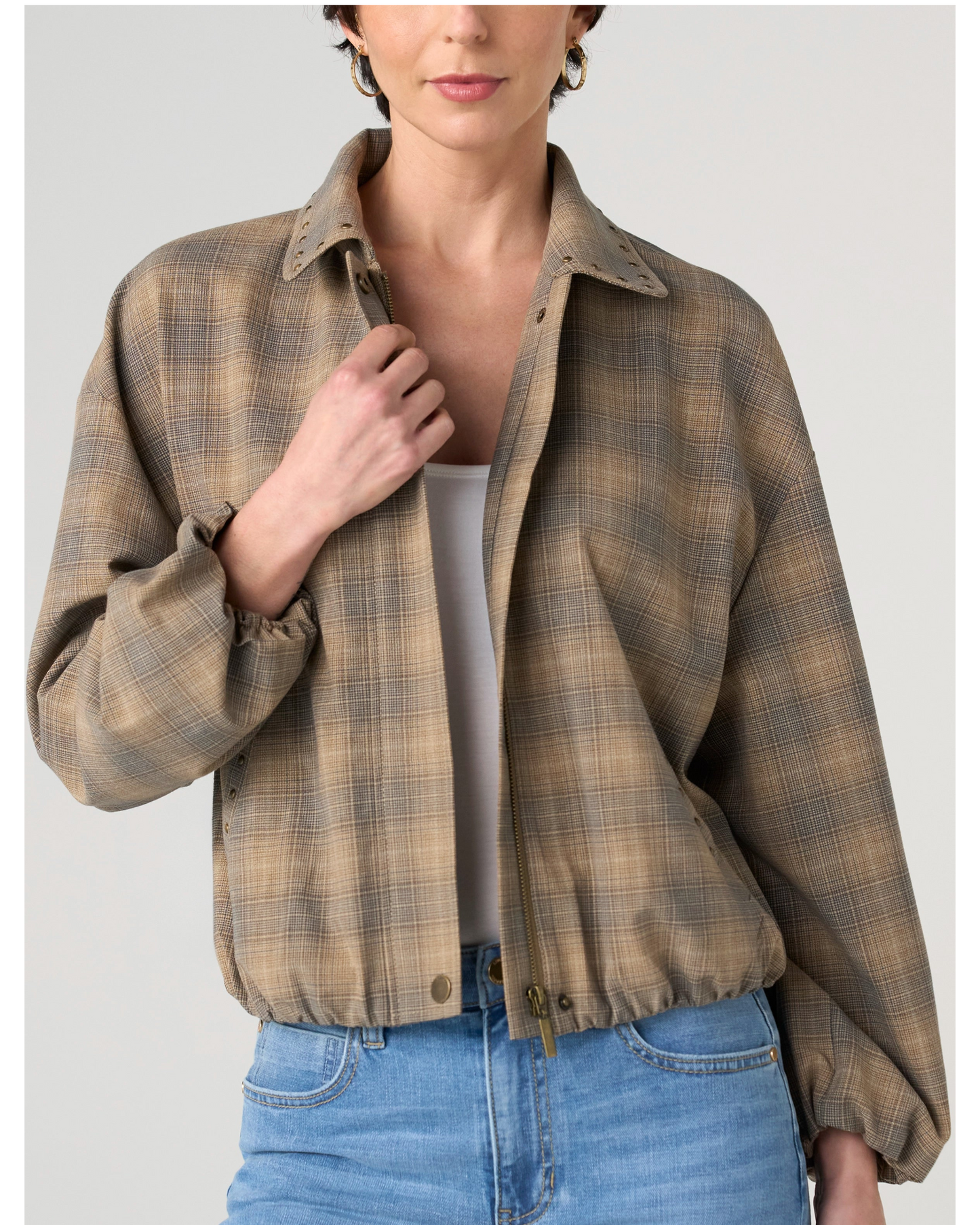 Bubble Hem Jacket
