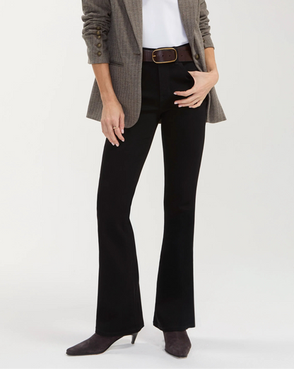 Bobbie Baby Boot by LIVERPOOL LOS ANGELES, women's black stretch bootcut pants