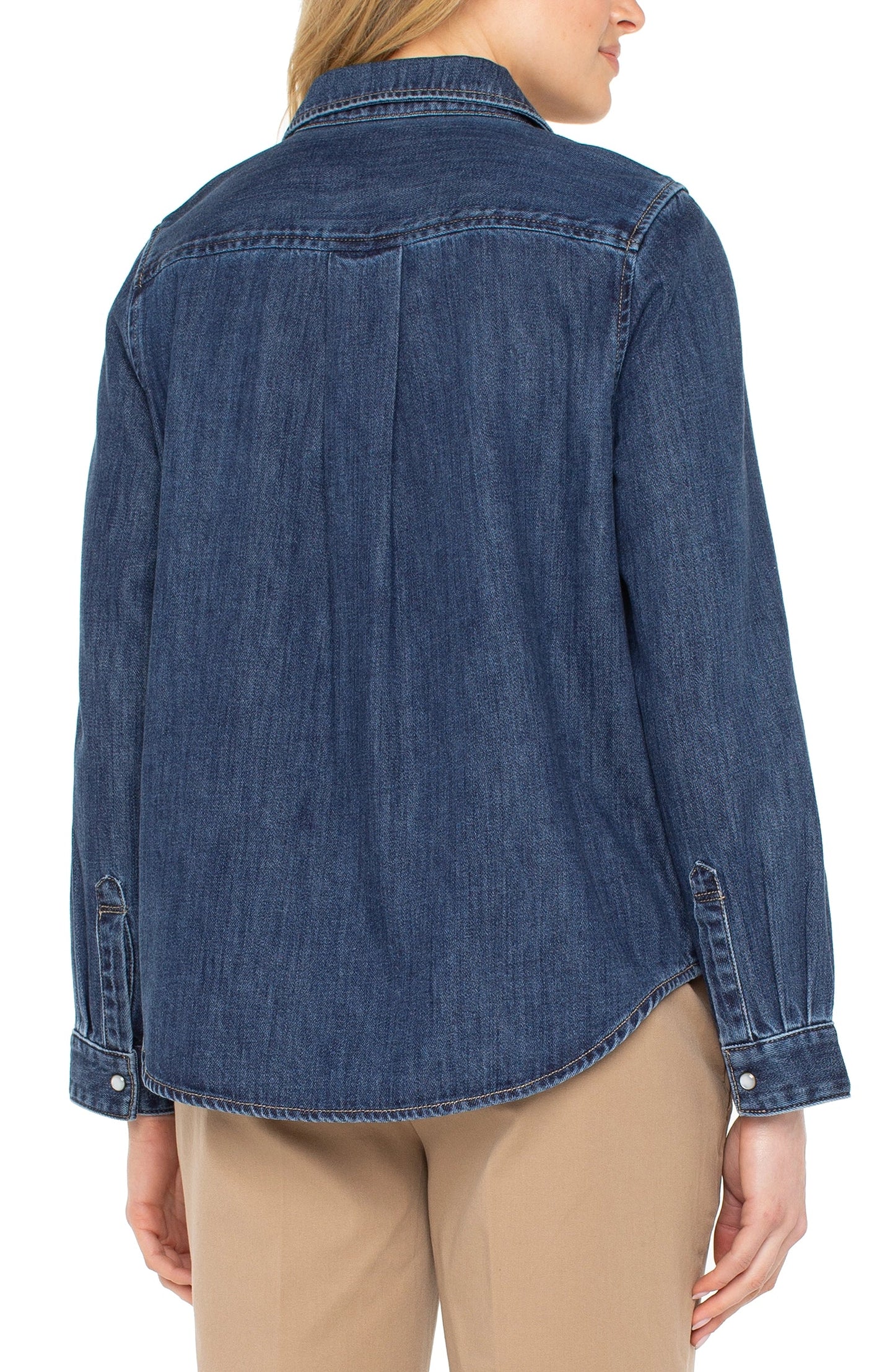 Button Down Shirt W/Pockets