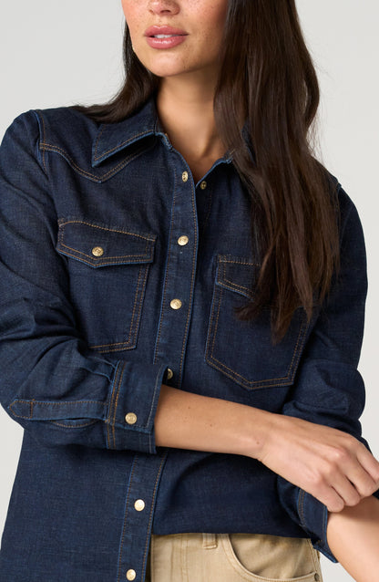 Western Slim Shirt - Triple Crown