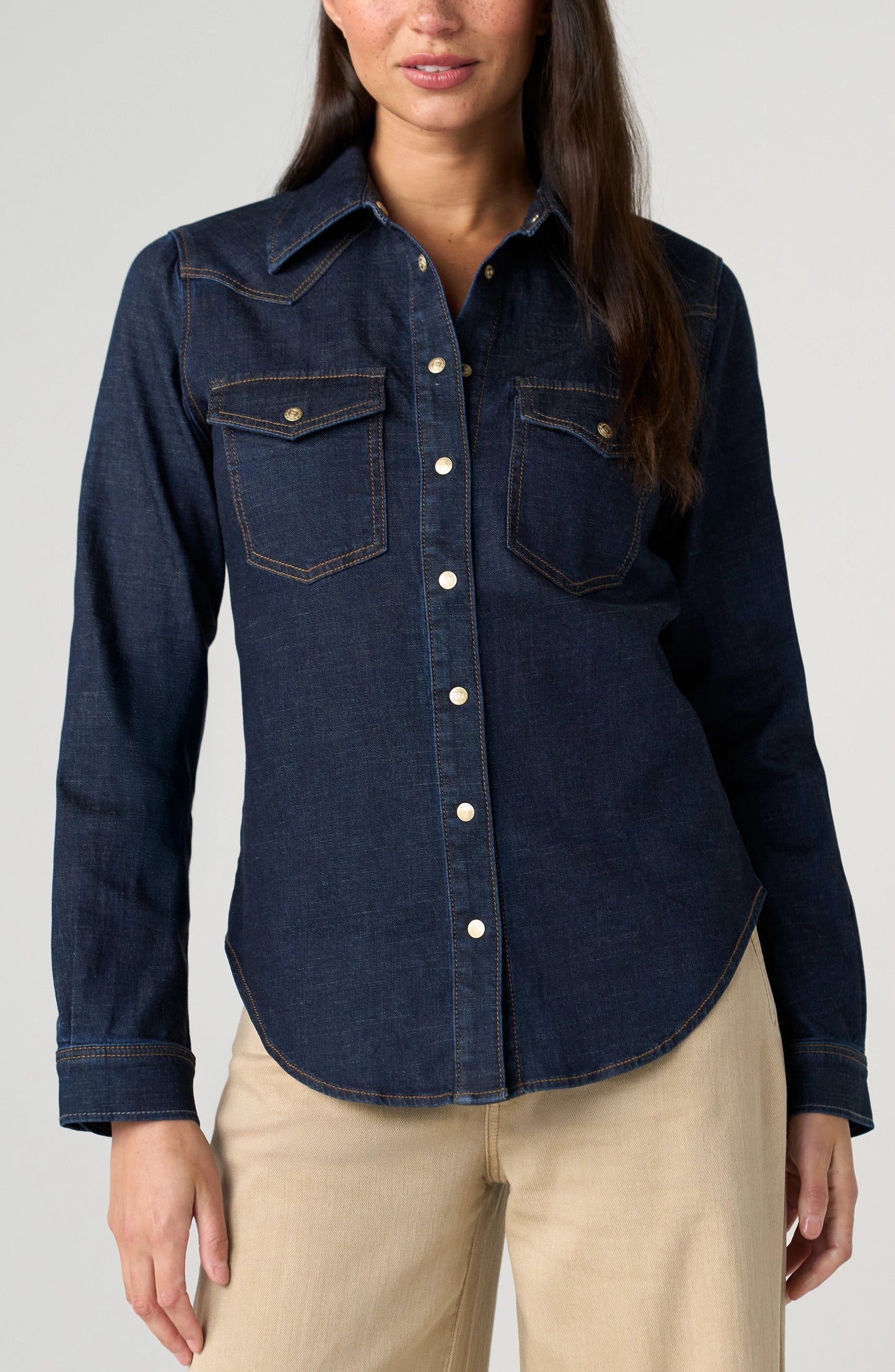 Western Slim Shirt - Triple Crown