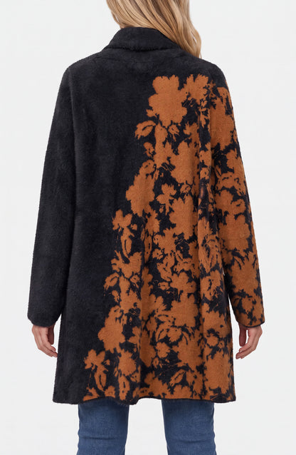 Open Front Coatigan Sweater in black by LIVERPOOL LOS ANGELES