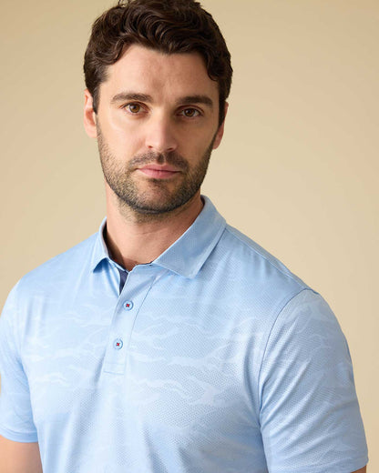 Arcadia SS Camo Performance Polo