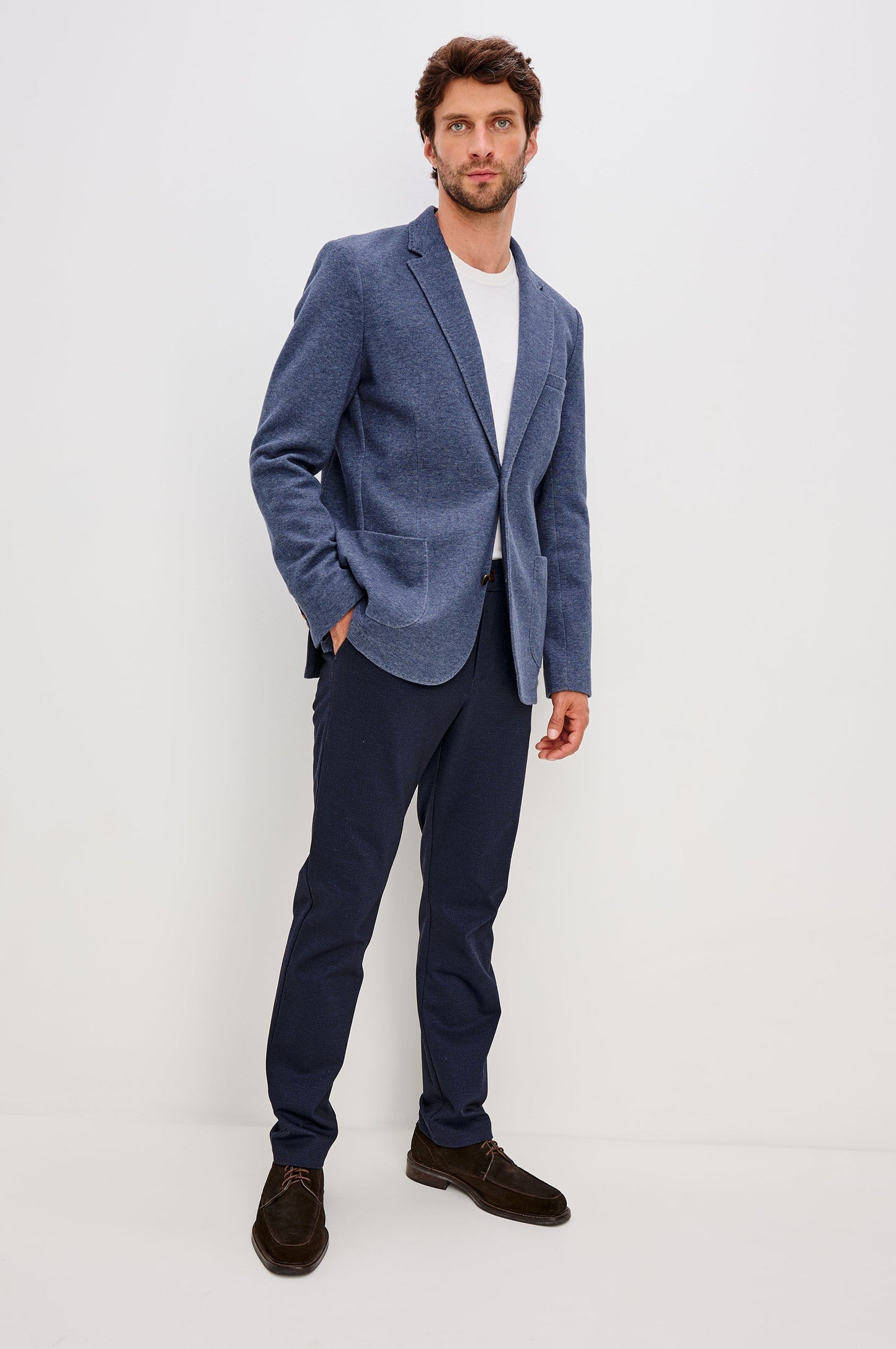 Lorenz Blazer - Navy Heather