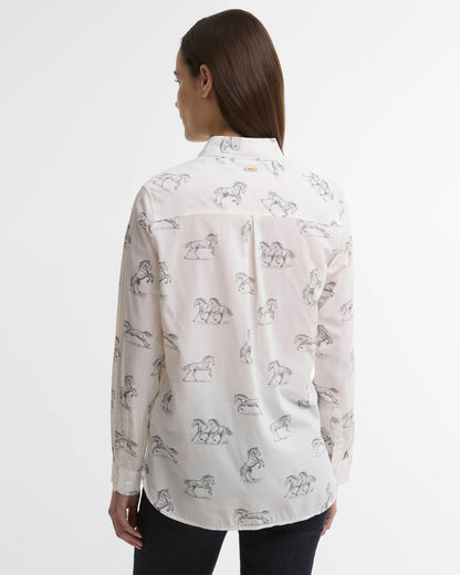 Safari Relaxed Long-Sleeved Shirt - Multi Horse