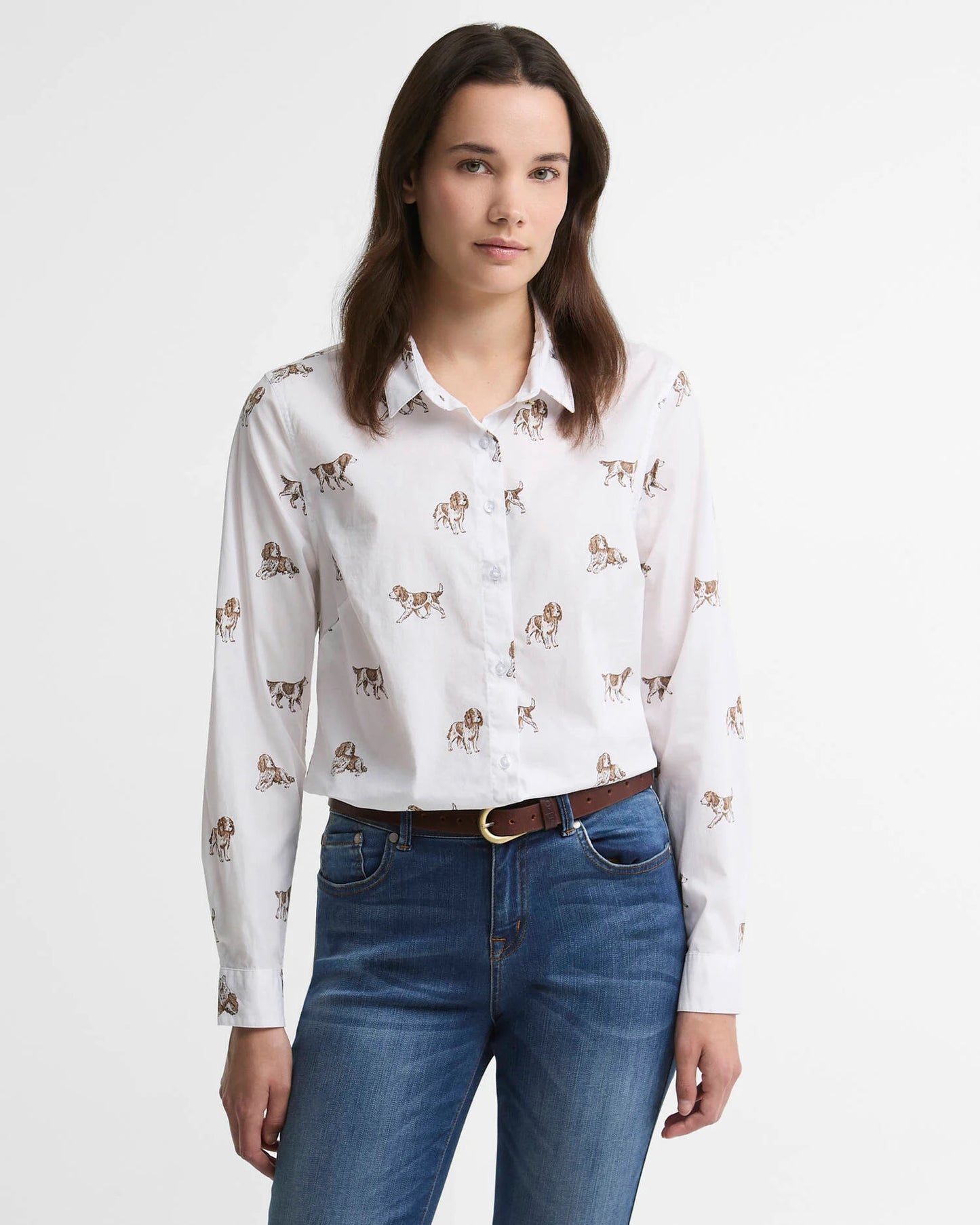 Brambles Tailored Long-Sleeved Shirt - Multi Bird