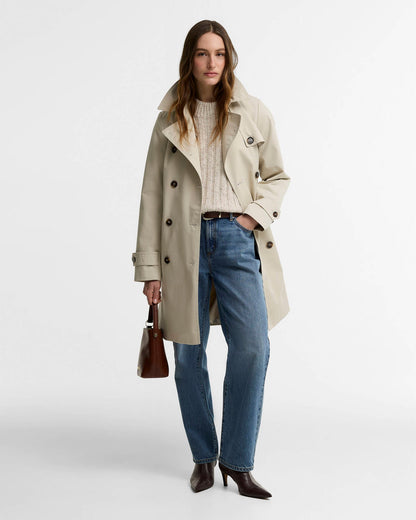 Short Greta Showerproof Trench Coat