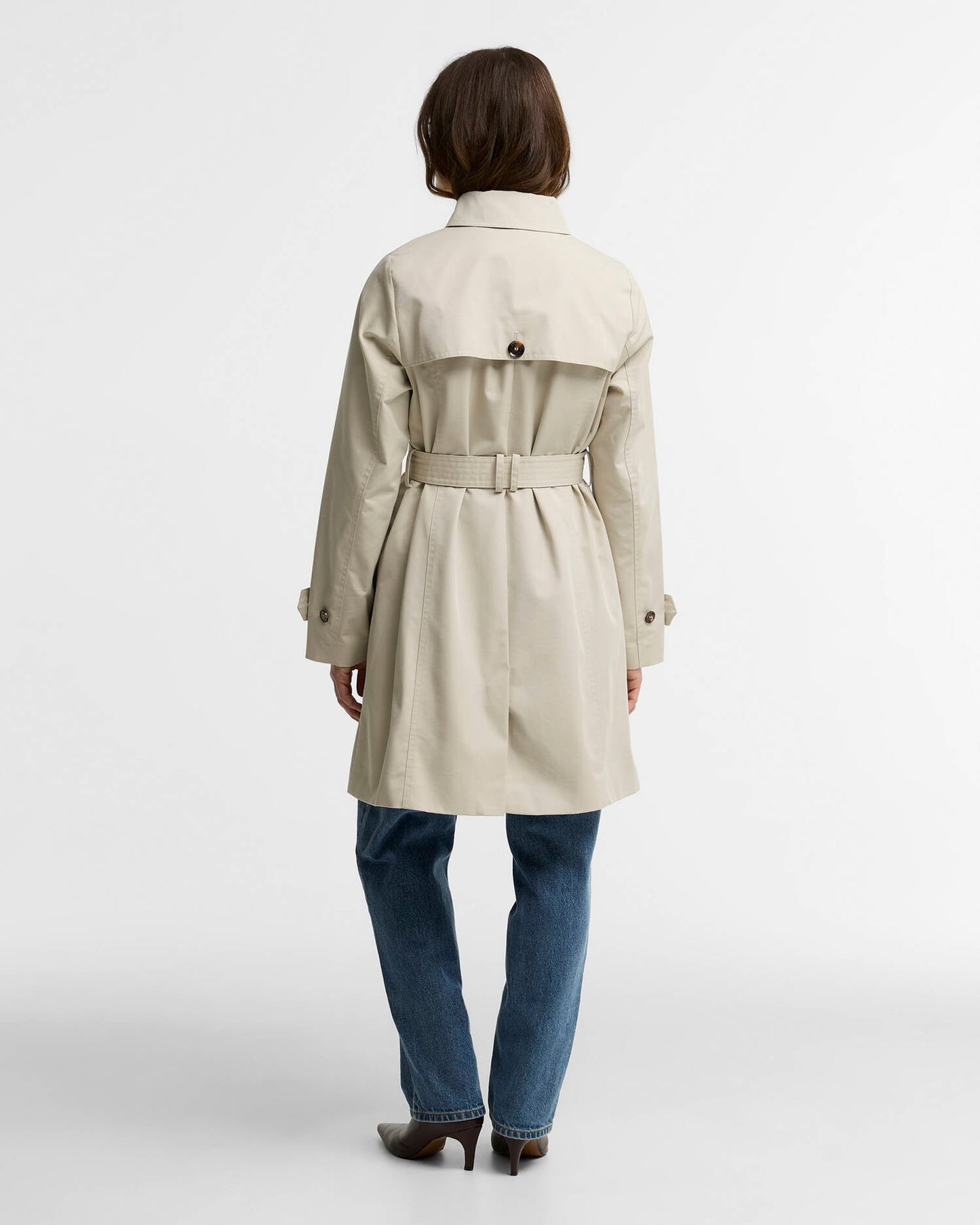 Short Greta Showerproof Trench Coat