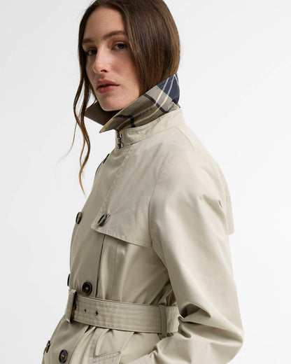 Short Greta Showerproof Trench Coat