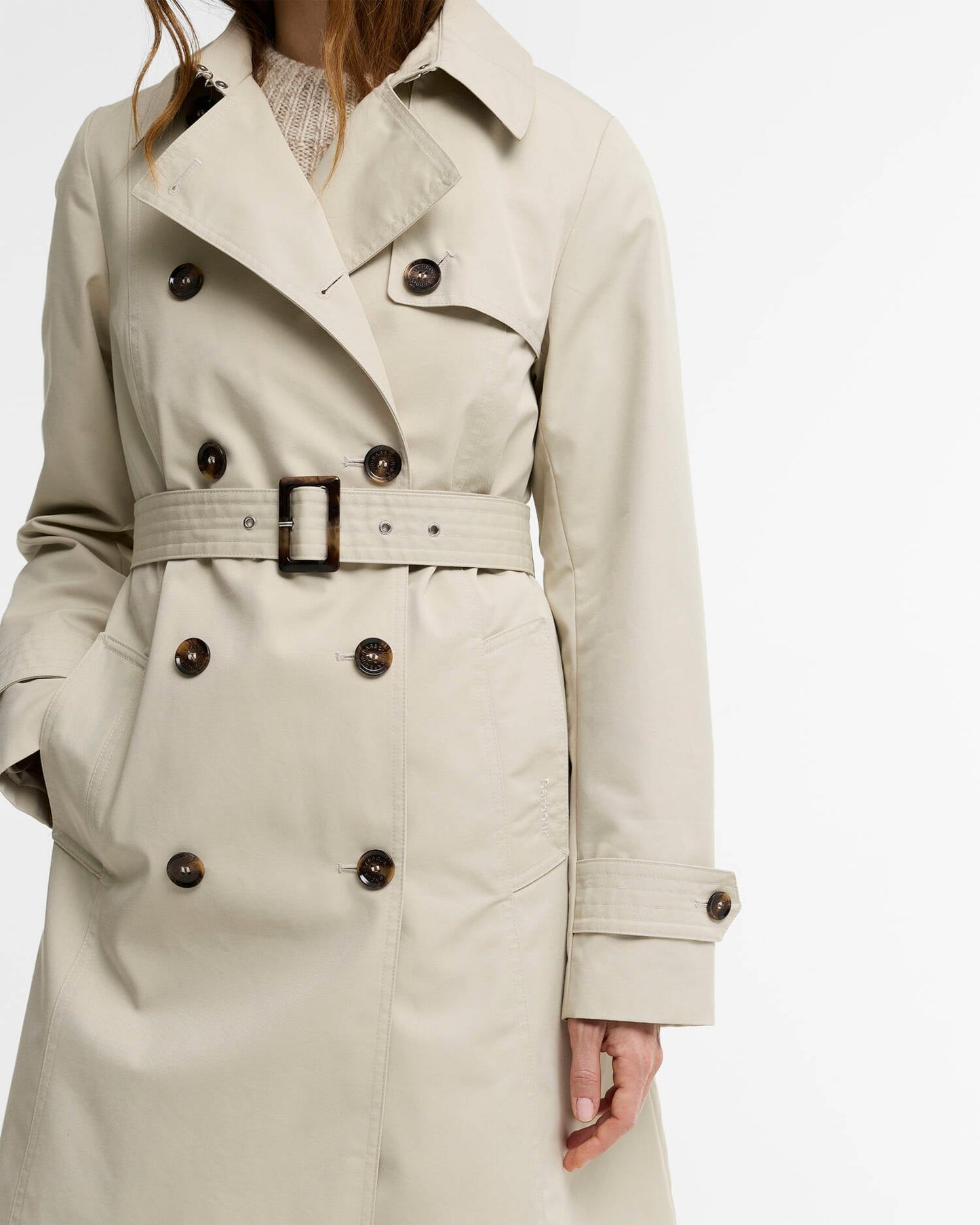 Short Greta Showerproof Trench Coat